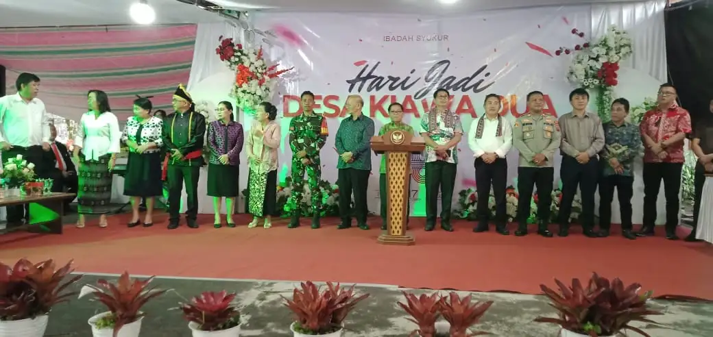 Desa Kiawa Dua Rayakan HUT ke-48, Berlangsung Meriah dan Penuh Syukur